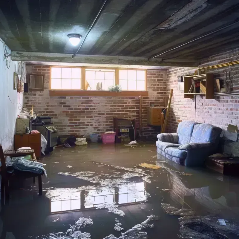 Flooded Basement Cleanup in Union City, MI